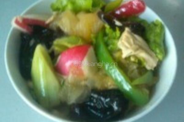双耳大拌菜的做法图解4