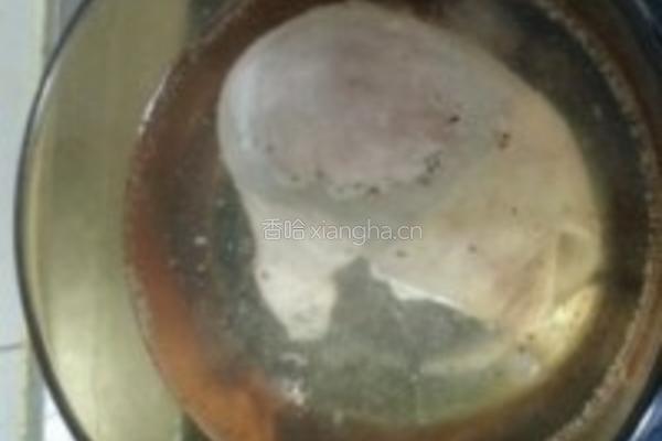 猪肚白果汤的做法图解4