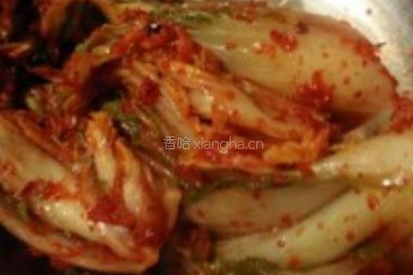 韩式辣白菜的做法图解6