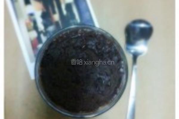 乳香红豆酱的做法图解1