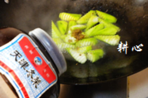冬菜丝瓜炒肉丝的做法图解10