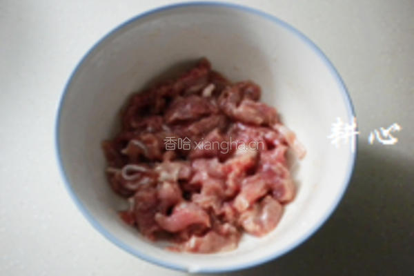 冬菜丝瓜炒肉丝的做法图解3