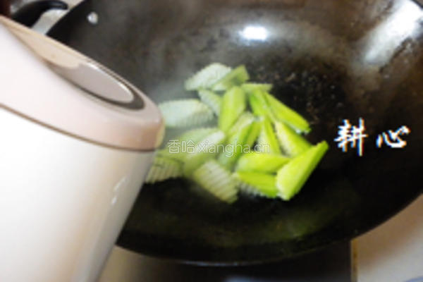 冬菜丝瓜炒肉丝的做法图解9