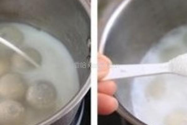 黑芝麻流沙汤圆的做法图解9