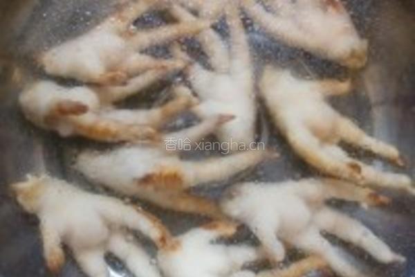 蚝豉蒸凤爪的做法图解4