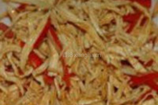 甜椒拌鸡丝的做法图解4