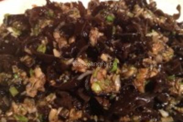 凉拌木耳菜的做法图解8