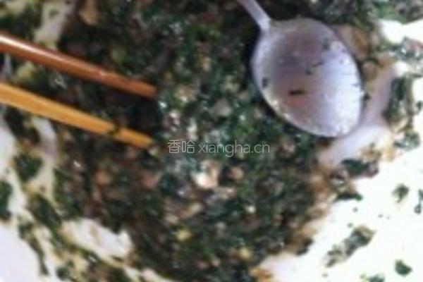 菊花脑肉圆的做法图解1