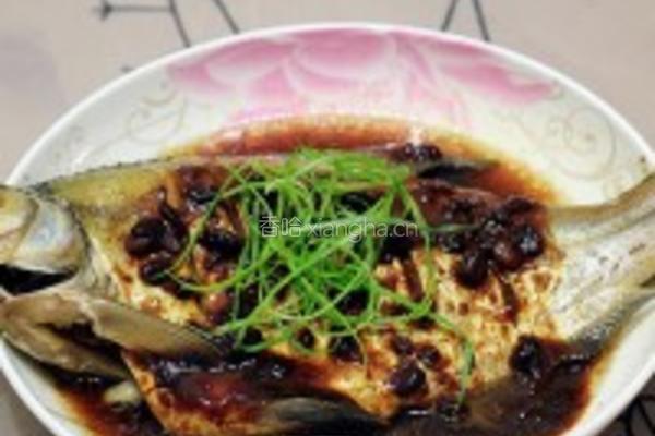 黄豆酱蒸武昌鱼的做法图解5