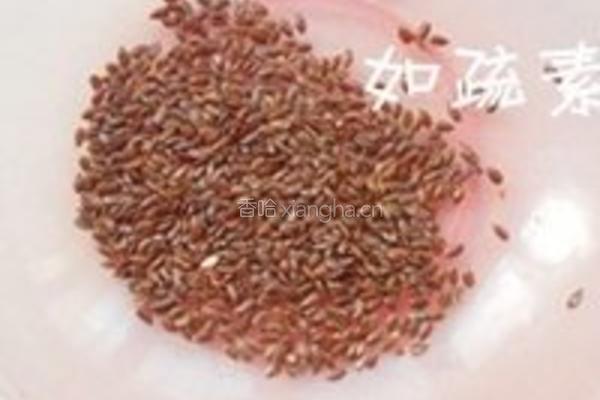 亚麻子豆浆的做法图解2