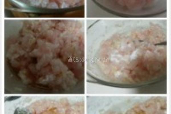 茴香龙利鱼饺子的做法图解2