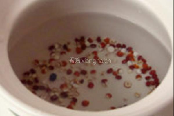 补气固脾八宝粥的做法图解2