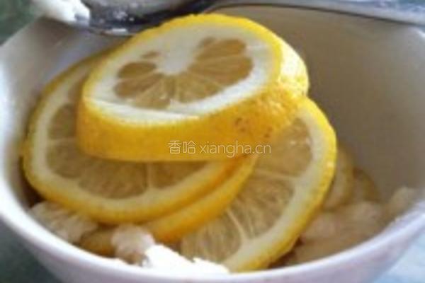 冷泡柠檬茶的做法图解1