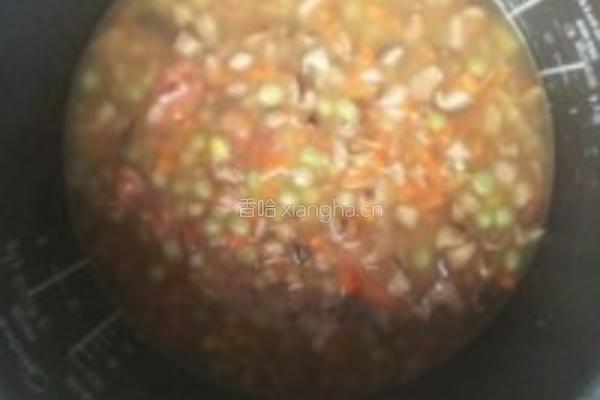 多味蚕豆饭的做法图解4