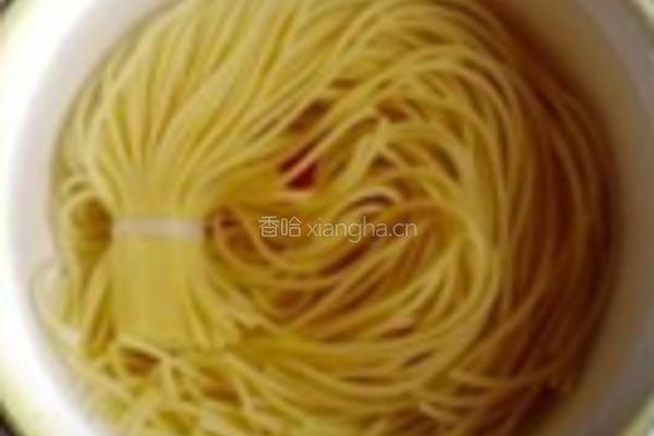 豇豆肉酱拌面的做法图解18