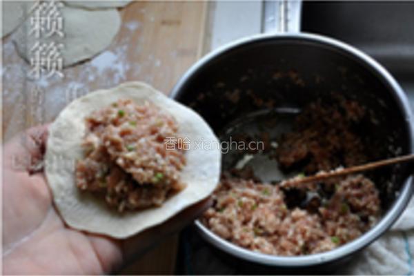 菱角鲜肉包的做法图解3
