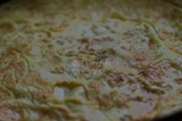 荠菜鸡蛋大馄饨的做法图解1