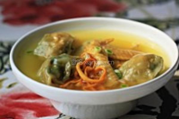 荠菜鸡蛋大馄饨的做法图解5