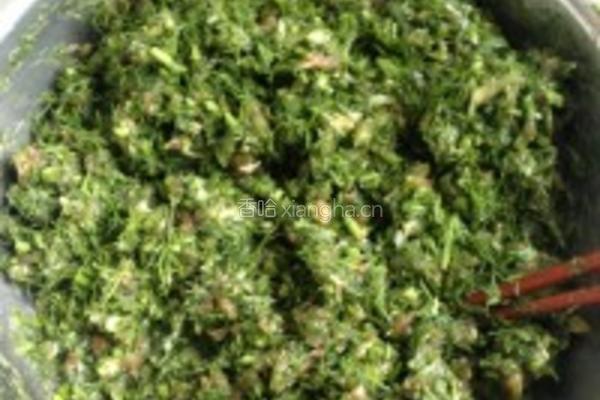 茴香馅水饺的做法图解1