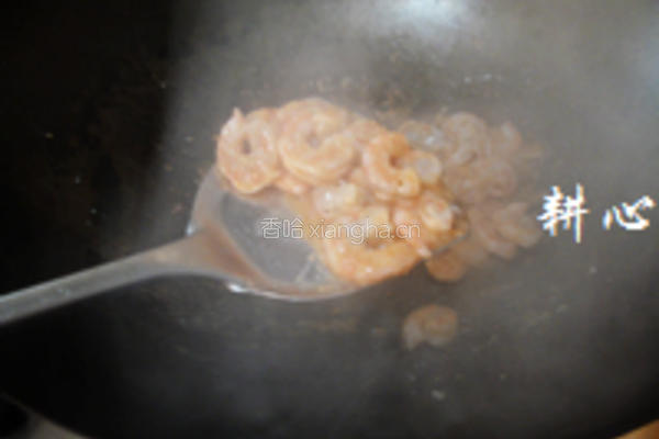 南瓜炒虾仁的做法图解6