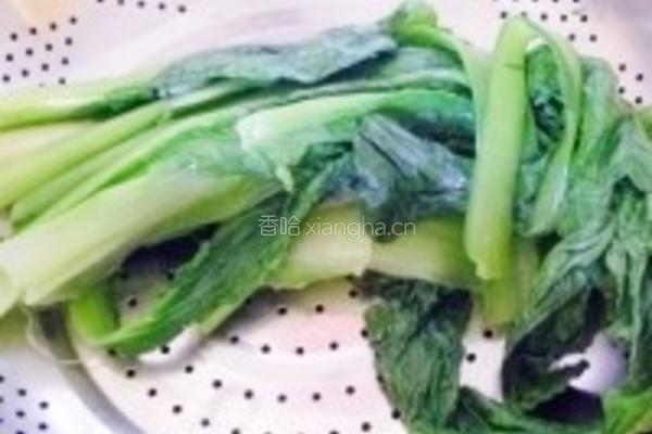 小白菜柳叶煎包的做法图解4