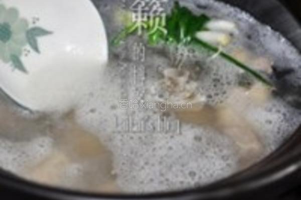 三七猪肚鸡的做法图解4