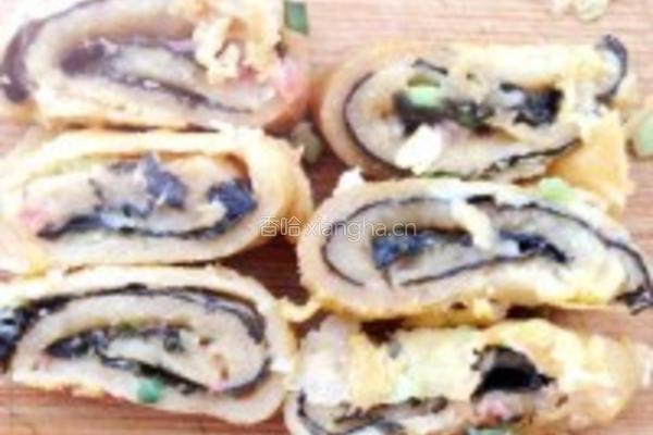 韩式海苔鸡蛋饼的做法图解8