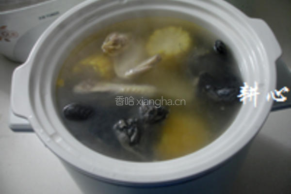 甘蔗粟米煲鸡汤的做法图解6