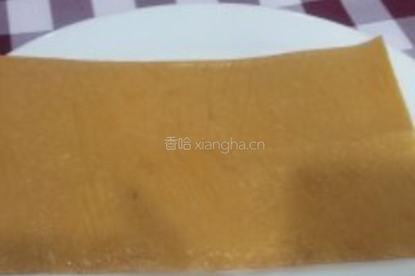 薄荷拌豆腐皮的做法图解2