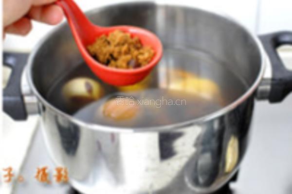艾叶大蒜煮鸡蛋的做法图解8
