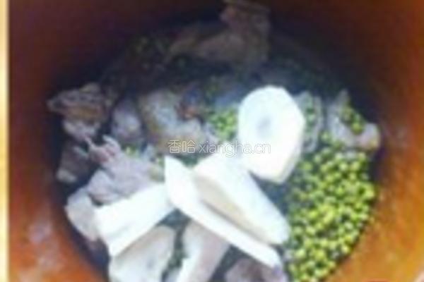 土茯苓绿豆老鸭汤的做法图解10