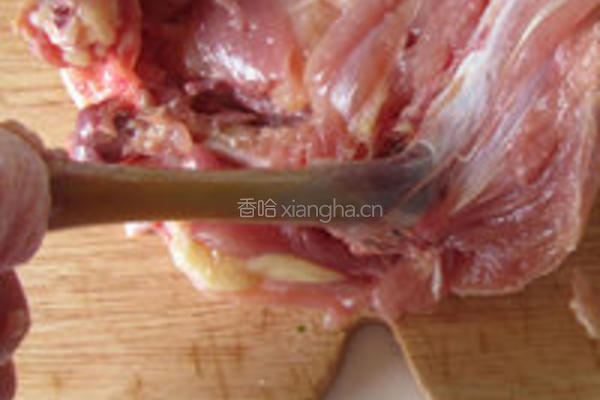 菠菜鸡肉卷的做法图解1