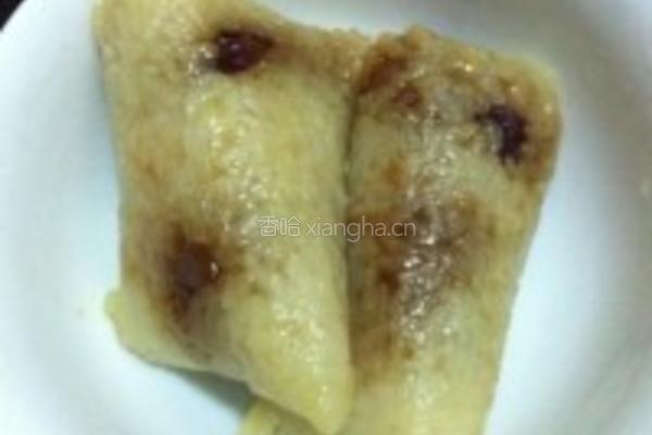 肉粽和蜜枣棕的做法图解1