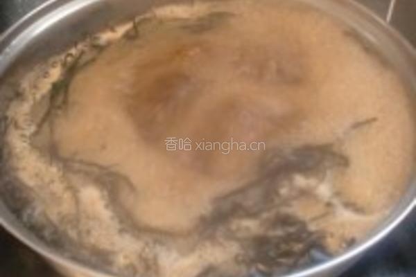 凉拌核桃花的做法图解3