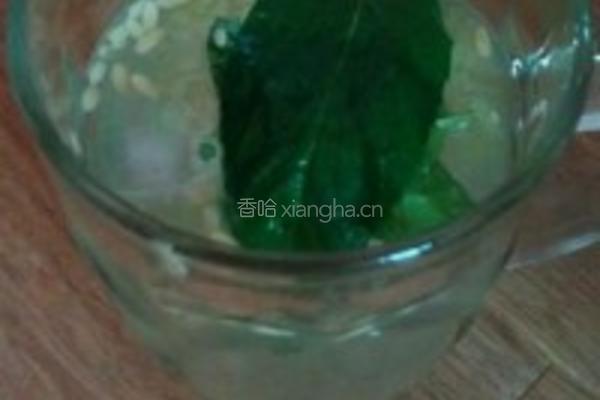 清凉薄荷饮的做法图解3