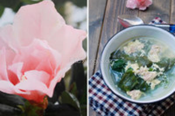 木耳菜蛋花汤的做法图解1
