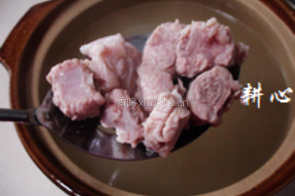 栗子高丽参排骨粥的做法图解7