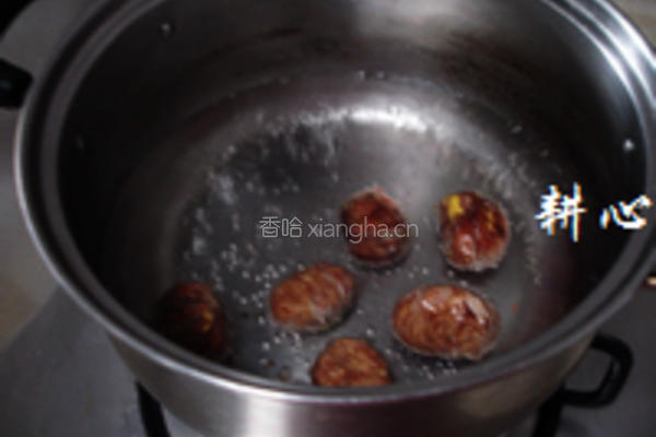 栗子高丽参排骨粥的做法图解4