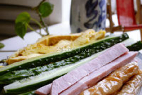 随意紫菜包饭的做法图解3