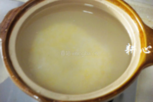 栗子燕饺粥的做法图解2