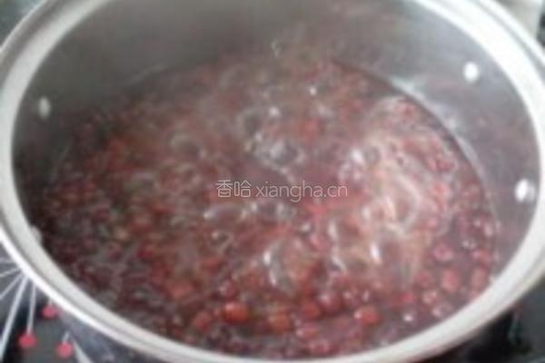 相思红豆蒸糕的做法图解2