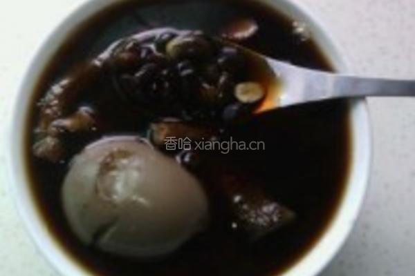 当归黑豆煮鸡蛋的做法图解1