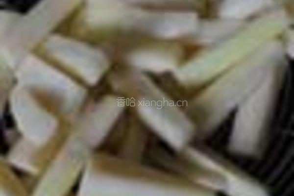 茭白油条炒的做法图解6