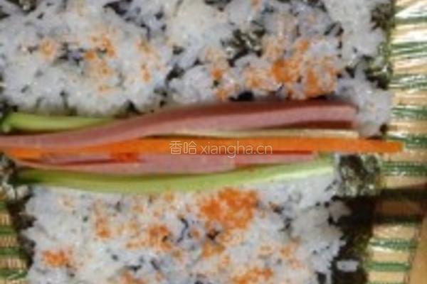 紫菜包饭的做法图解5