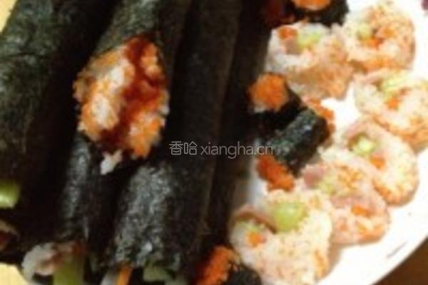 紫菜包饭的做法图解6