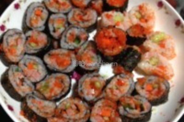 紫菜包饭的做法图解8