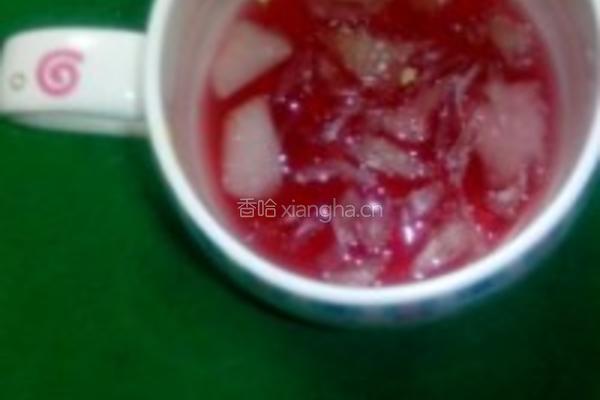 柚子梨蜜葡萄汁的做法图解4