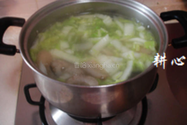 大白菜海参汤的做法图解13