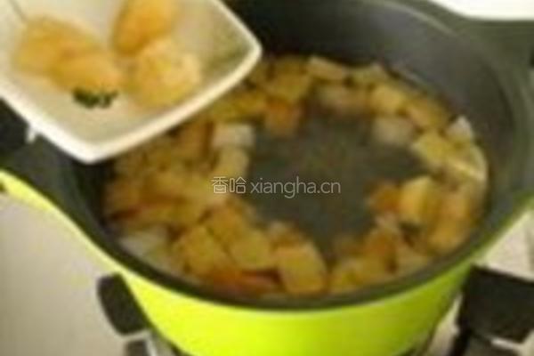 菊花枸杞水果茶的做法图解4