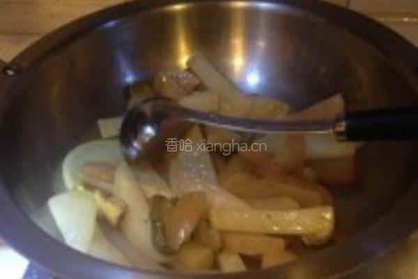 泡萝卜老鸭汤的做法图解4